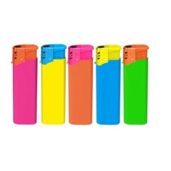 BRIQUET ATOMIC TURBO PLASTIQUE COLORIS NEONS ASSORTIS 50/1000 