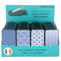Cendriclop le cendrier portable 100% recyclable décors Maritime