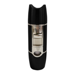 Briquet Myon Triple jet flamme perce cigare Noir 5/50