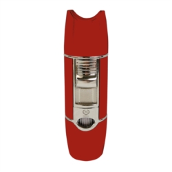 Briquet Myon Triple jet flamme perce cigare Rouge 5/50