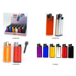 Briquet Festival mini pierre piézo coloris métallisés 48/480/34560