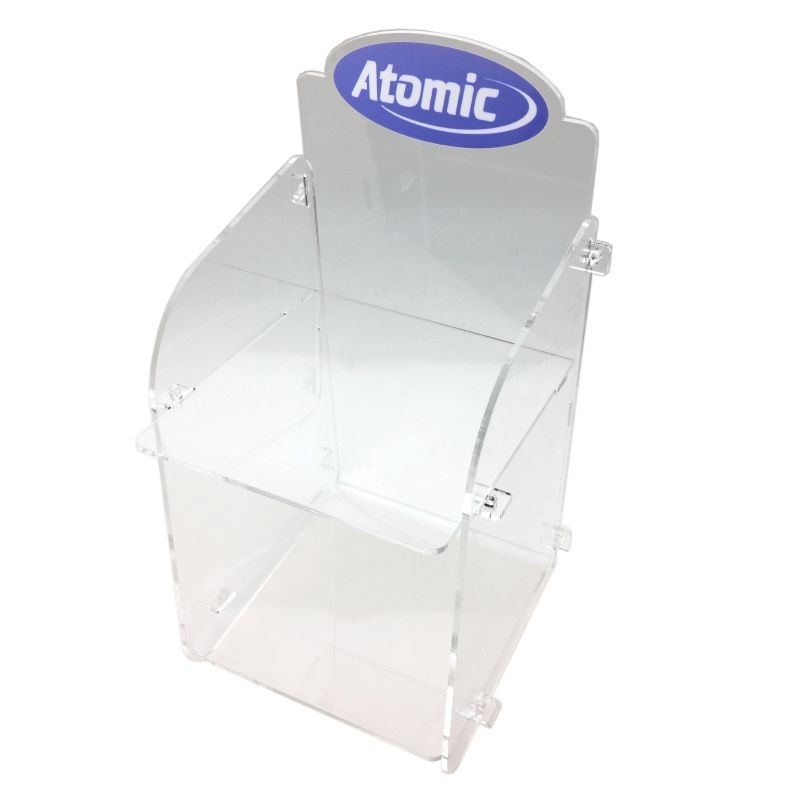 Présentoir Briquets Atomic en acrylique transparent 1/1*