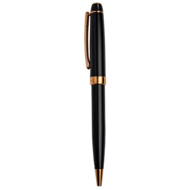 Stylo bille Pierre Cardin Quito rose/noir mat