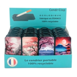 CendriClop le cendrier portable 100% recyclable Japan