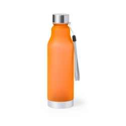 Bouteille 600 ML plastique recyclé RPT bouchon acier inox. 23.3cm