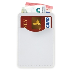 Portefeuille compact en simili cuir emp. carte crédit 10.8x7.3 cm