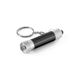 Porte-clés lampe de poche en aluminium 3 LED 12/240