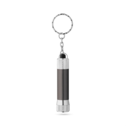 Porte-clés lampe de poche en aluminium 3 LED 12/240
