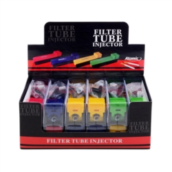 Tubeuse cigarette plastique 4 coloris assortis 12/240