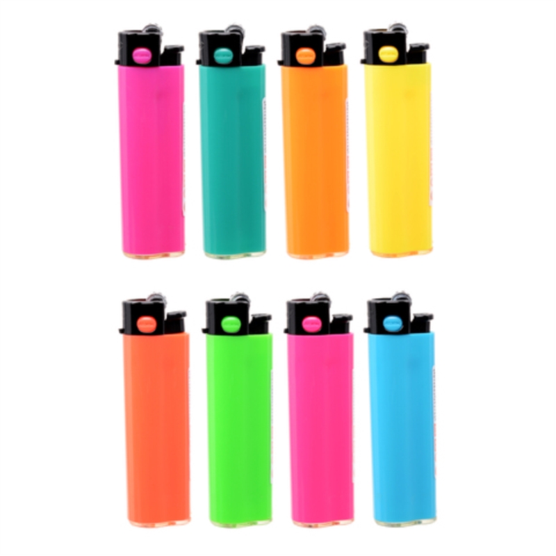 Briquet Atomic festival pierre rechargeable néons assortis 24/576