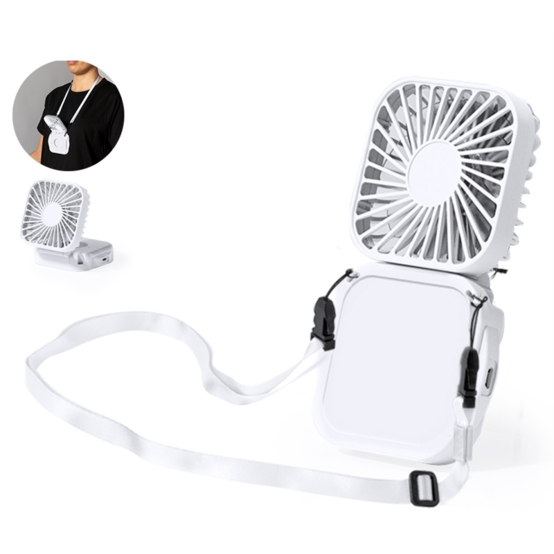 Ventilateur portable ABS 3 vitesses - avec tour de cou 1/50