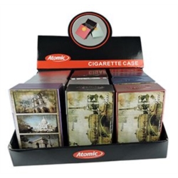 Boite paquet de 20 cigarettes plastique décors Paris design 12/240