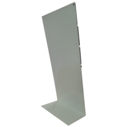 Présentoir métal de table pour magnet Blanc 54x25x14 cm