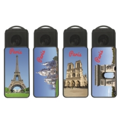 Cendriclop le cendrier portable 100% recyclable Paris Monuments