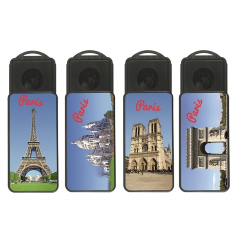 Cendriclop le cendrier portable 100% recyclable Paris Monuments