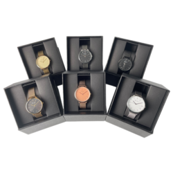 6 montres femme assorties Pierre ITIER dans coffret cadeau