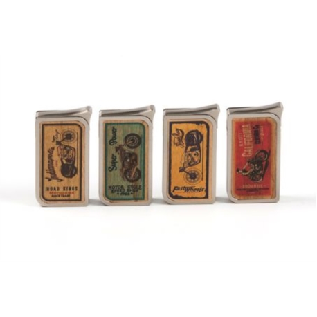 BRIQUET ATOMIC RETRO DECORS BIKES 13/260