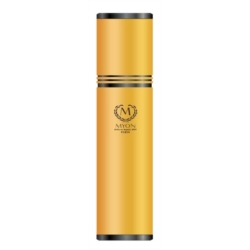 TUBE POUR 4 CIGARES MYON ALU RACING EDITION JAUNE 5/50