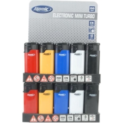 BRIQUET ATOMIC MINI TURBO OPAQUES 2X25/1000