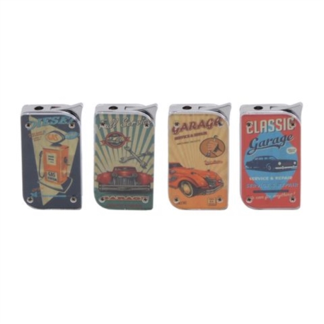 BRIQUET ATOMIC RETRO DECORS VOITURES 13/260