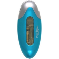 BRIQUET PIERRE CARDIN LIDO ARGENT/TURQUOISE METALISE 1/40*