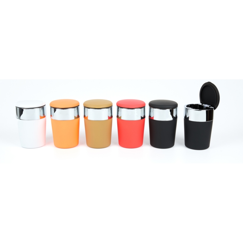 Cendrier voiture anti-odeur Lampe LED rubber 6 couleurs 6/72