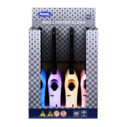 Briquet Allume tout piézo 27 cm Elena décors marbrés 16/192