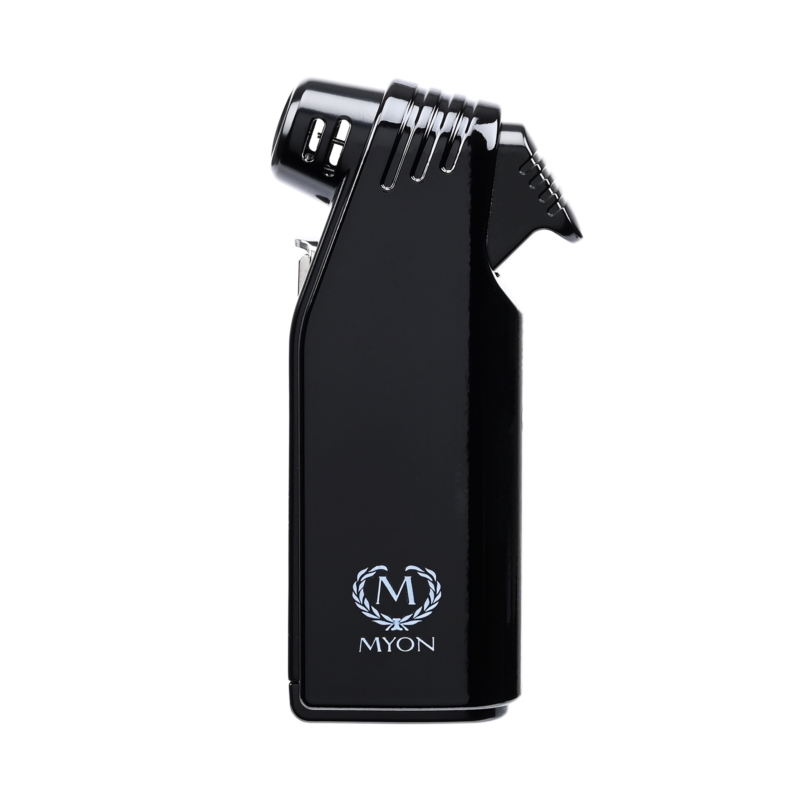 Briquet pipe Myon piézo Montmartre noir 5/100