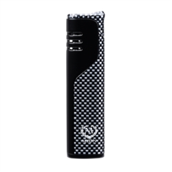 Briquet Myon jet flamme carbone Avalon noir 5/100