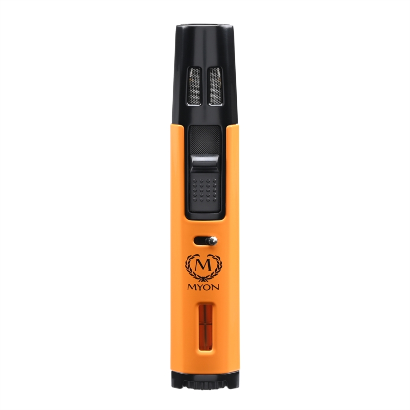 Briquet Myon double jet flamme Cross jaune 5/100