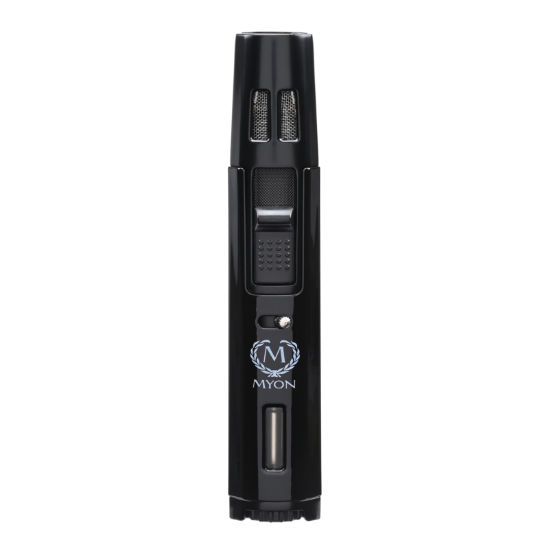 Briquet Myon double jet flamme Cross noir 5/100