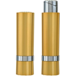 BRIQUET PIERRE CARDIN LIPSTICK DORE SWAROVSKI 1/50*