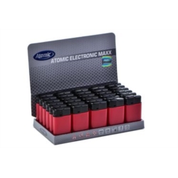 BRIQUET ATOMIC MAXX RECHARGEABLE ROUGE/TOP NOIR 30/600