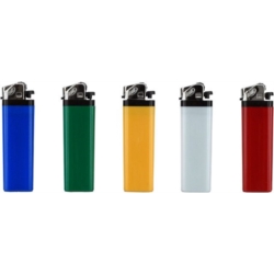 BRIQUET ATOMIC PIERRE JETABLE 5 COLORIS OPAQUES ASSORTIS 50/1000