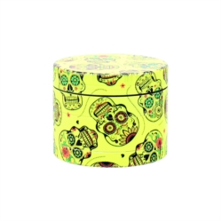 Broyeur à tabac métal Catrina ø 52 mm 4 parts phosphorescent 6/120
