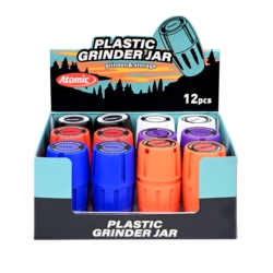 Broyeur à tabac plastique avec rangement ø50 mm 2 parts 12/360