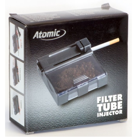 TUBEUSE CIGARETTE AVEC BOITE DE RECUPERATION NOIRE 6/120