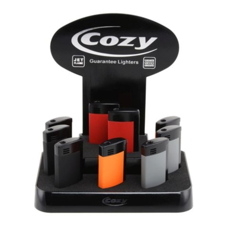 BRIQUET COZY JET FLAMME SCOTTY 4 COLORIS ASSORTIS 9/108