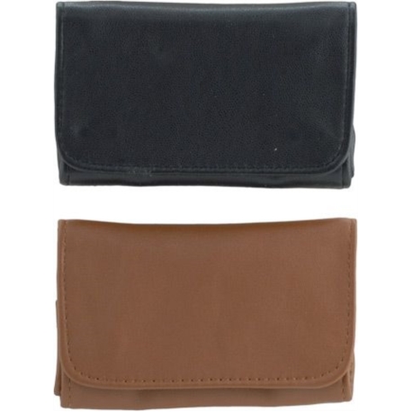 BLAGUE A TABAC FACON CUIR 2 COLORIS 12/240*