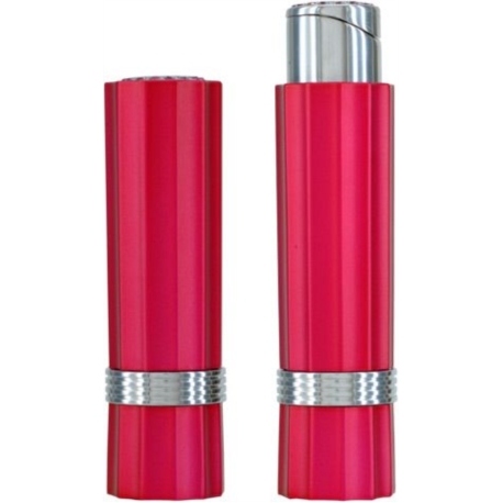 BRIQUET PIERRE CARDIN LIPSTICK ROSE SWAROVSKI 1/50*