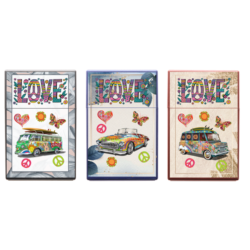 Boite étui paquet 20 cig 85mm plastique décors Vans 12/240