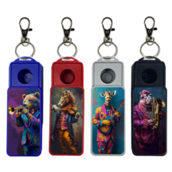 24 CendriClop le cendrier portable 100% recyclable décors Animaux mus