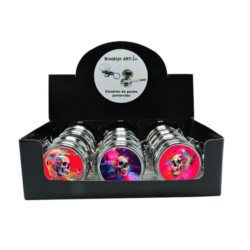 Cendrier de poche porte clés métal décor Skull paint 12/240