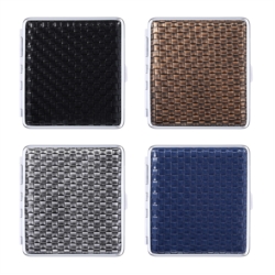Etui pour cigarettes en métal décors Tressé 6/120