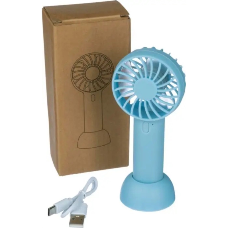 Ventilateur portatif en ABS batterie de 600 mAh + câble USB-C 