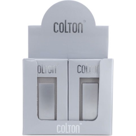 BRIQUET COLTON CLIP CHROME MAT 12/240*