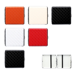 Etui pour cigarettes en métal Sunflower coloris assortis 6/120