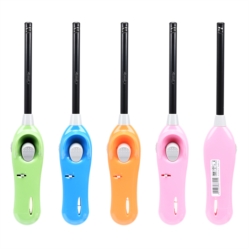 Briquet Atomic allume tout piézo 26 cm Trendy assortis 16/192