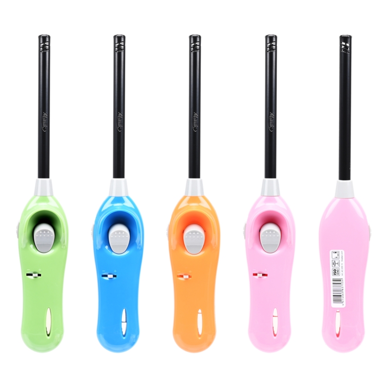 Briquet Atomic allume tout piézo 26 cm Trendy assortis 16/192