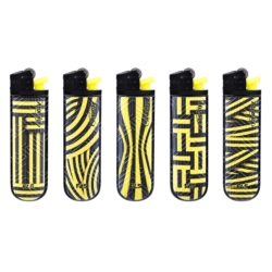 Briquet pierre FLS jetable décors Beezy assortis 25/1000
